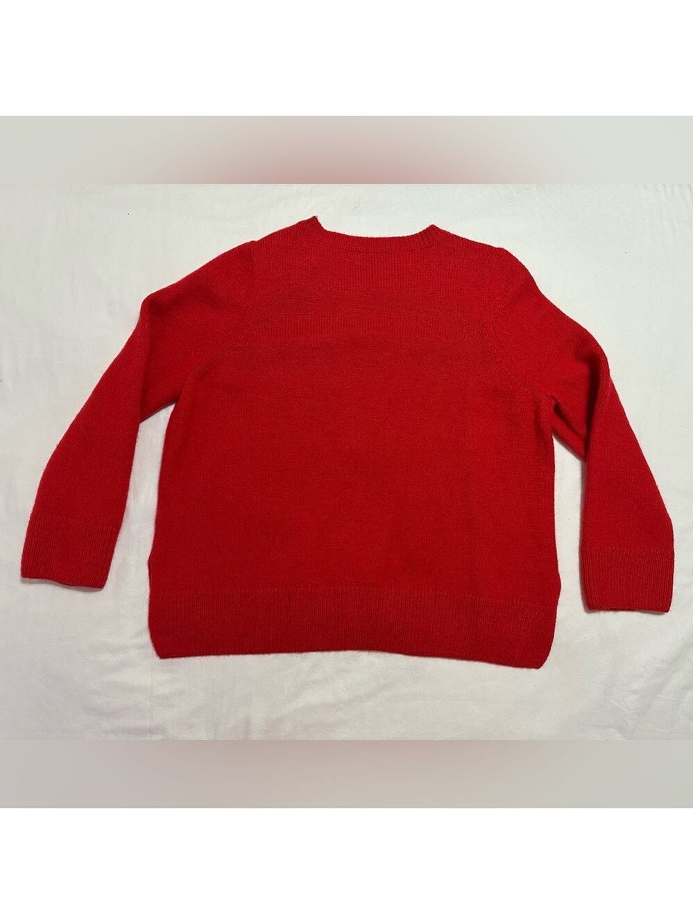 KATE SPADE NEW YORK RED SEQUIN LUCKY DICE SWEATER CASINO VEGAS GLAM LUXURY XL - Picture 4 of 9